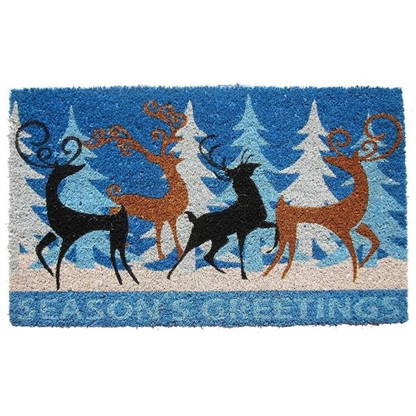 Imports Decor Inc Imports Decor 532PVC Deers Family Door Mat 532PVC - main